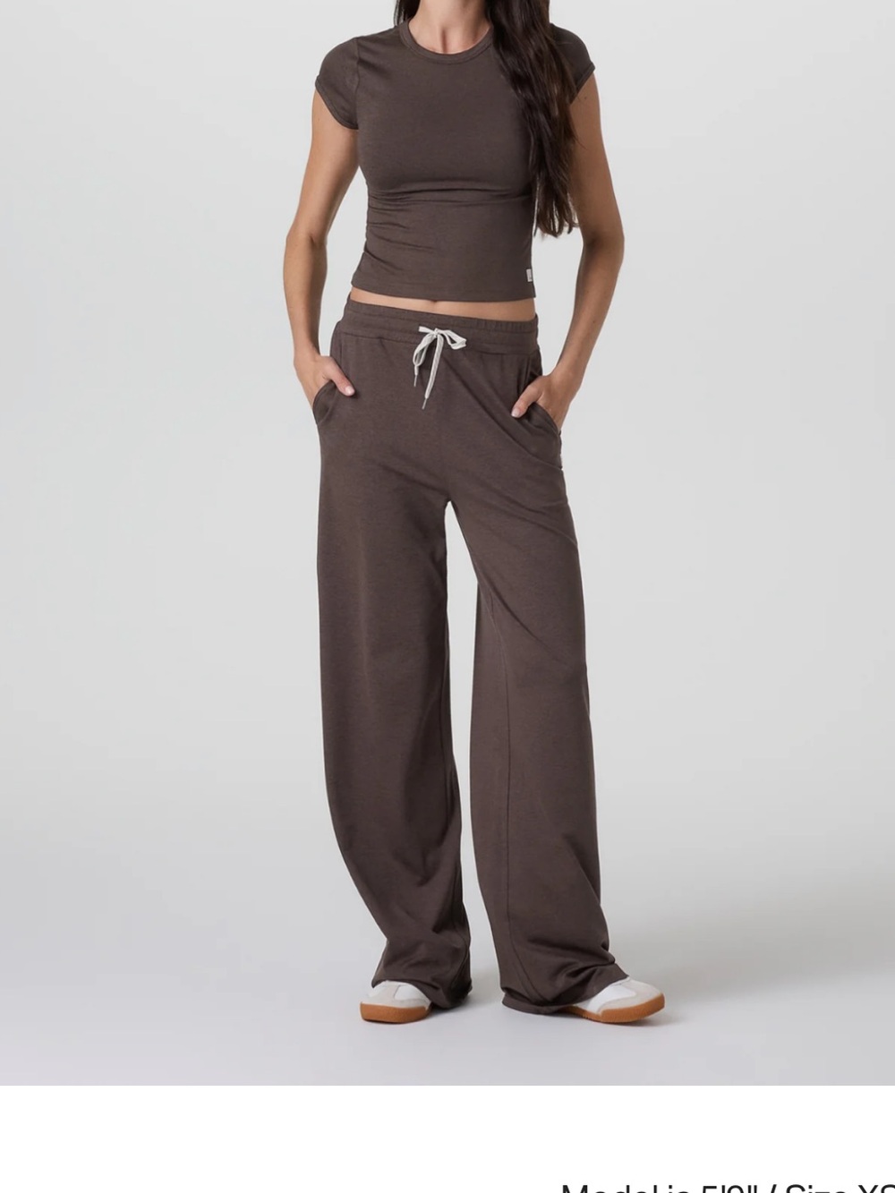 Vuori Halo essential wideleg pant -short